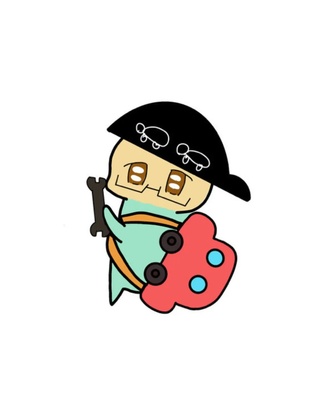 本日は利用者さんが制作したイラストの紹介です💻✨