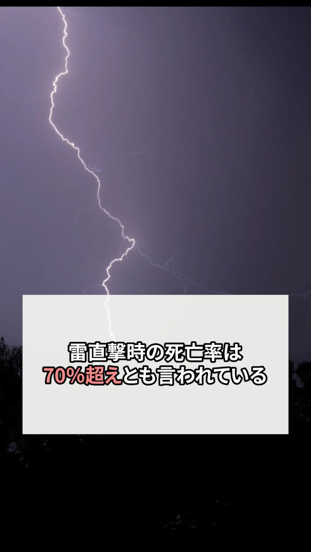 雷シーズン到来ですね🌩